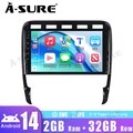 Android 14 Autoradio Für Porsche Cayenne 9PA 2002-2010 GPS Nav CarPlay 32G WIFI