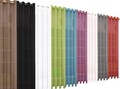2 Stück Ösen Gardinen uni transparent Voile Vorhänge Bleiband Moderne Farben