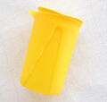 Tupperware Junge Welle Saftkanne Kanne mit Kippdeckel  1 l  gelb Trinkkanne
