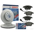 Bosch Bremsenset vorne Bremsscheiben + Bremsbeläge FORD KA 
