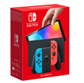NINTENDO Switch (OLED-Modell) Neon-Rot/Neon-Blau Neu in OVP