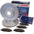 Bosch Bremsscheiben + Bremsbeläge vorne für Chrysler Grand Dodge Grand Journey