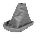 Schaltsack Schaltmanschette für VW Passat B5 3B 3BG 100% Leder Grau Naht Grau