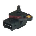 1x Sensor, Ladedruck METZGER 0906082 passend für BMW OPEL GENERAL MOTORS