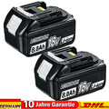 2X 18V/8,0Ah für Makita Akku BL1860B-2er Set-197422-4 BL1850B BL1830B BL1860 DHL