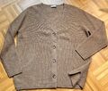 Damen Strickjacke Include/Peter Hahn Gr. 46 Kaschmir Seide