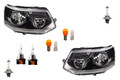Scheinwerfer Set passend für VW Transporter T5 09- H15 Leuchtmittel L R & H15