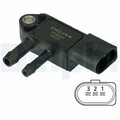 ORIGINAL® Delphi Sensor, Abgasdruck für VW POLO V PASSAT B7 Variant PASSAT B6