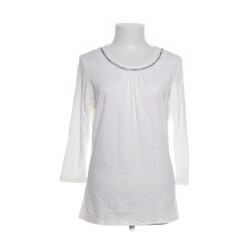 Mayfair by Peter Hahn, Bluse, Größe: 38, Weiß, Elasthan/Viskose, Einfarbig -Hc4
