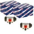 2x BOSCH RADBREMSZYLINDER 20,64mm passend für FIAT 500 PANDA FORD KA