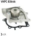 SKF Wasserpumpe water pump VKPC 83646