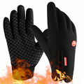 Winter Handschuhe Damen Herren Fahrrad Thermo Handschuhe Wasserdicht Touchscreen