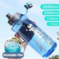 1.5/2/3Liter Trinkflasche Sportflasche Wasserflasche Getränkeflasche
