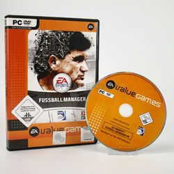 PC CD DVD Spiel Fussball Manager 08 Gut