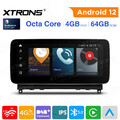 10,25" Qualcomm 4G+64GB 8-Kern Autoradio Android GPS Navi für Mercedes C218 W218