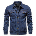 Neu *Herren Jeansjacke Denim Übergangsjacke Sweatjacke Lässige Strickjacke Jacke