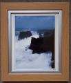 Gerahmter Fotodruck, Shetlandinseln, Esha Ness Klippen.  39,5 x 34,5 cm