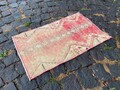 Kleiner Teppich Fußmatte Badematte Wollteppich Oushak Teppich Traditioneller ...