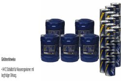 50L Motoröl MANNOL TS-2 SHPD 20W-50 10xLeak-Stop+Motor Flush