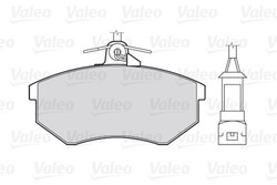 VALEO FIRST BREMSBELÄGE VORDERACHSE PASSEND FÜR AUDI 100 200 80 90 A4 CABRIOLET