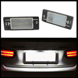 Für Opel Vectra C Caravan Kombi 2002-2008 2x LED PREMIUM Kennzeichenbeleuchtung