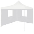  Profi Partyzelt Faltbar 2 Seitenwände 3x3m Stahl Pavillon Gartenzelt vidaXL