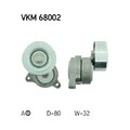 1x Riemenspanner, Keilrippenriemen SKF VKM 68002 passend für SUBARU