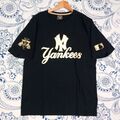NY YANKEES COOPERSTOWN MAJESTIC ATHLETIC BASEBALL TEE VINTAGE GR L, ORIGINAL RAR