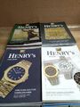 Auktionen   Henry`s Uhren  "40 Jahre Jubiläum"18xKataloge 12xSofortkauf 2019