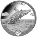 Silbermünze Der Wal World´s Wildlife (2.) 2020 - Kongo - 1 Oz ST