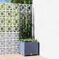 NEW Rankgitter Blumenkasten Blumentopf Blumenkübel Pflanzkasten mit Spal ier PP