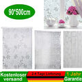 90 X 500cm Fensterfolie Statische Sichtschutzfolie Milchglasfolie Glasdekor DE