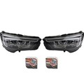 Scheinwerfer  li re Set passend für Opel Crossland X + Osram Night Breaker Laser