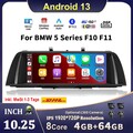 4G LTE Android 13 Autoradio 8Core 4+64G Carplay GPS WiFi Für BMW 5er F10 F11 NBT