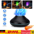 LED Aroma Diffuser Mit Flammen Effekt Luftbefeuchter Diffusor Für ätherische Öle