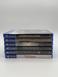 PS4 Spielesammlung - Konvolut 6 Stück Zustand Sehr Gut - USK 18