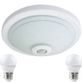 LED Deckenleuchte Deckenlampe Lampe mit Bewegungsmelder Sensor Leuchte 2 x 5Watt