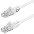 Patchkabel weiß 20m U/UTP CAT5e DSL-/Netzwerk Ethernet-Kabel 100MHz RJ45 8P8C