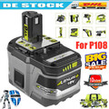  Für Ryobi Akku 18V 9.0Ah HP Lithium  Plus RB18L50 P108 /Ladegerät