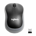 Logitech M185 Kabellose Optische Maus + USB-Empfänger passend für Kompakt PC Laptop Maus