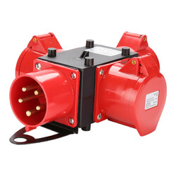 Stromverteiler Wandverteiler CEE Adapter Verteiler Baustromverteiler Baustelle