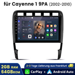For Porsche Cayenne I 1 9PA 2002-2010 9" Android 13 Car Radio GPS Carplay Stereo
