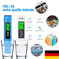 Digital PH&TDS EC Meter, Wasserqualität Tester, Trinkwasser, Leitwertmessgerät
