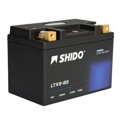 Batterie 12V 3AH8AH YTX9-BS Lithium passend für Benelli Velvet 250 LC M7 99-02