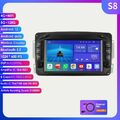 8+128GB Android Autoradio GPS WIFI für Mercedes Benz C/CLK KLASSE W203 C209 W209