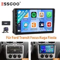 Für Ford Transit Bus C S-Max Focus Kuga DAB+ 4+64G Autoradio GPS NAV KAM Carplay