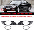 Gitter Nebelscheinwerfer L+R Abdeckung Für Mercedes Benz E-Klasse W211 07-09
