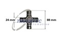 Gelenk Längswelle TRUCKTEC AUTOMOTIVE 02.34.042 für MERCEDES VIANO U059 88 W639