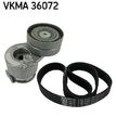 SKF Spannrollensatz für den Nebentrieb RENAULT VKMA36072