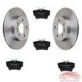 VW T4 Chassis 2.5 TDI SET 2 Bremsscheiben 4 Beläge hinten Hinterachse